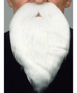 Tomfoolery Mo & Long Beard - White Facial Hair