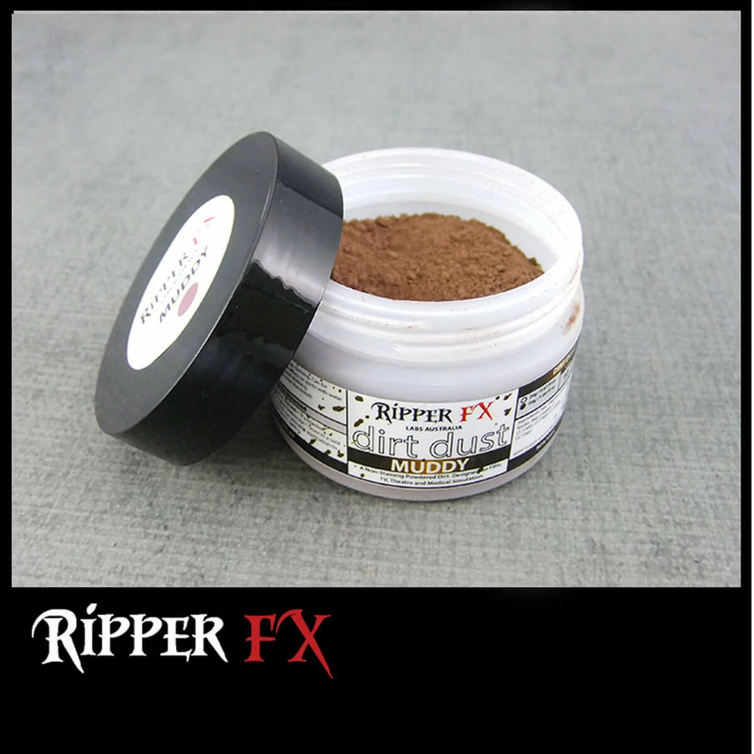 Ripper FX Dirt Dust - MUDDY Special Effects Makeup 3 Ripper FX Dirt Dust - MUDDY Special Effects Makeup