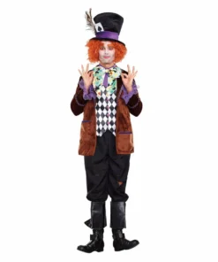 M Distribution Pty Ltd Mensc Hatter Maddness Costume