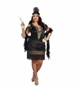 M Distribution Pty Ltd Swanky Flapper Ladies Costume