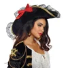 M Distribution Pty Ltd Ladies Pirate Hat W/ Lace Trim Hats & Headwear 2 M Distribution Pty Ltd Ladies Pirate Hat W/ Lace Trim Hats & Headwear