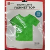JD Party Fishnet Top Short Sleeve - Green