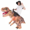 Carnival Products Inflatable Riding Dinosaur T-Rex Costume Funny & Novelty 2 Carnival Products Inflatable Riding Dinosaur T-Rex Costume Funny & Novelty