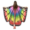 JD Party Giant Rainbow Butterfly Wings Cape Animals