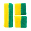 JD Party Hats & Headwear Sweatbands - Green & Gold