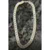 JD Party Big Silver Chain Necklace 1970's