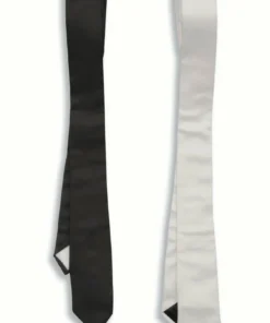 Forum Novelties 50's Skinny Tie-Black/White Accessoriesc