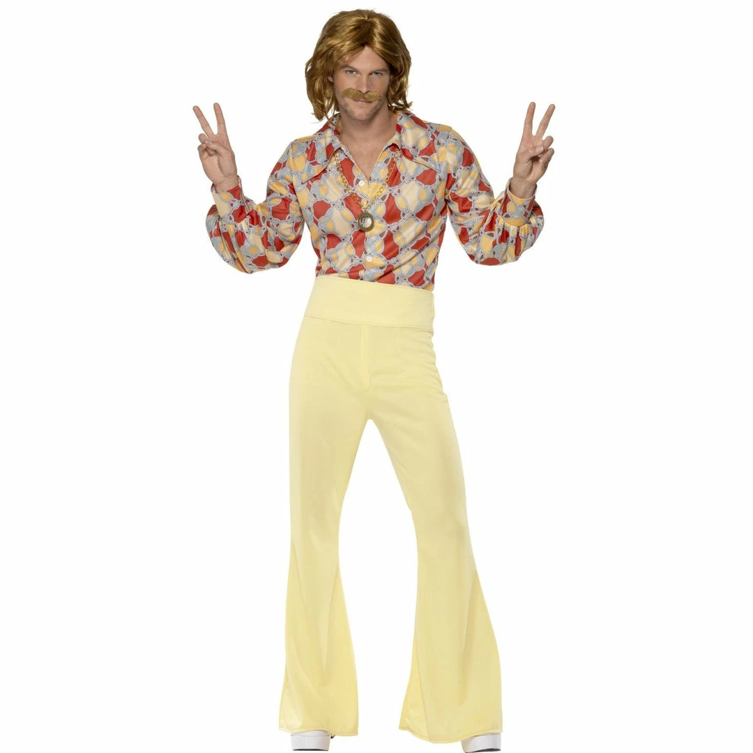 Smiffys 1960's Groovy Guy Costume Mensc 3 Smiffys 1960's Groovy Guy Costume Mensc