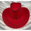 JD Party Fluro Cowboy Hat - Red Hats & Headwear