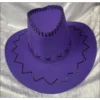 JD Party Fluro Cowboy Hat - Purple 2 JD Party Fluro Cowboy Hat - Purple