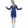 Smiffys Ladies Zombie Air Hostess Costume Ladiesc