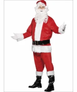 Christmas & New Year Deluxe Santa Costume - Smiffys