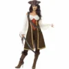 Smiffys Ladiesc High Seas Pirate Wench Ladies Costume 1 Smiffys Ladiesc High Seas Pirate Wench Ladies Costume