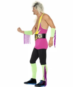 Smiffys Mensc Retro Wrestler Costume
