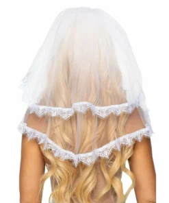 Tomfoolery Leg Avenue Bridal Veil Accessoriesc