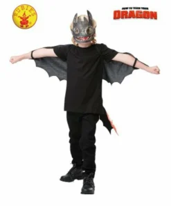 Rubie's Deerfield Toothless Nightfury Glow In The Dark Kit Girls Costumes