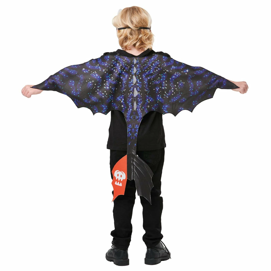 Rubie's Deerfield Toothless Nightfury Glow In The Dark Kit Girls Costumes 4 Rubie's Deerfield Toothless Nightfury Glow In The Dark Kit Girls Costumes