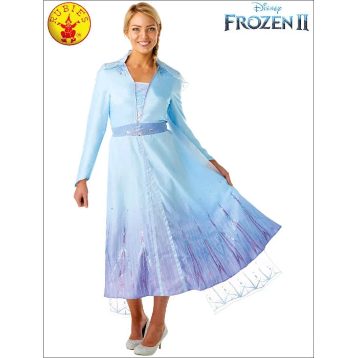 Rubie's Deerfield Elsa Deluxe Frozen 2 Adult Costume 3 Rubie's Deerfield Elsa Deluxe Frozen 2 Adult Costume