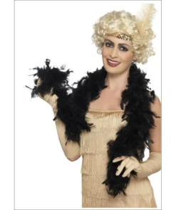 Smiffys Black Feather Boa
