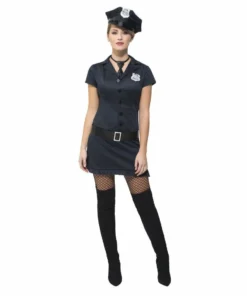 Smiffys Fever Naughty Cop Ladies Costume Occupations & Uniforms