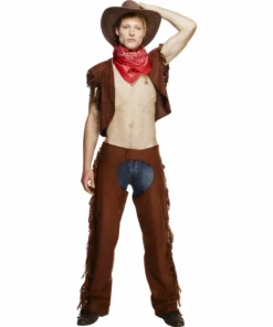 Smiffys Mensc Ride Em Cowboy Costume