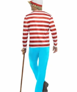 Smiffys Where's Wally Costume-Male
