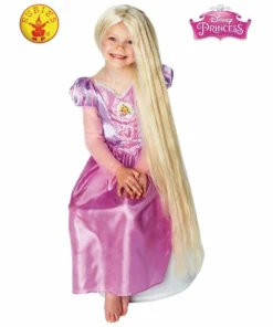 Rubie's Deerfield Childs 80cm Glow In The Dark Rapunzel Wig Accessories
