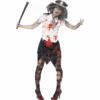 Smiffys Ladiesc Ladies Zombie Policewoman Costume
