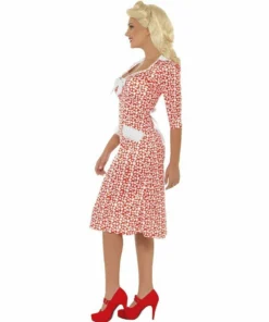 Smiffys 1940s WW2 Sweetheart Costume Ladiesc