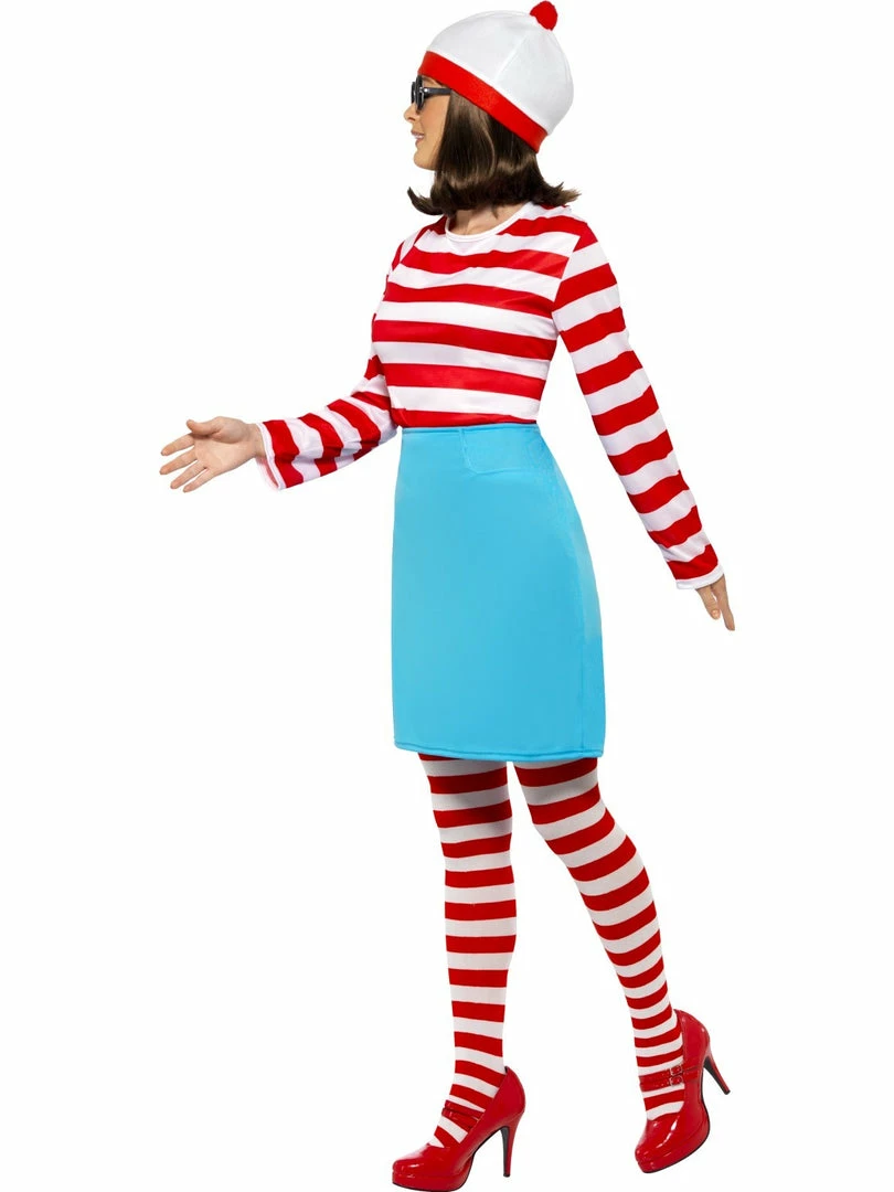 Smiffys Ladiesc Where Is Wally Wenda Costume 4 Smiffys Ladiesc Where Is Wally Wenda Costume