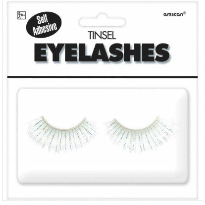Amscan Eyelashes - Tinsel White 3 Amscan Eyelashes - Tinsel White