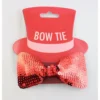 Trademart Red Sequin Bow Tie 2 Trademart Red Sequin Bow Tie