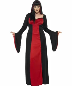 Smiffys Ladies Curve Dark Temptress Costume Ladiesc