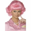 Smiffys Pink Frenchy Wig 1 Smiffys Pink Frenchy Wig