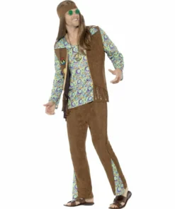 Smiffys Mens 60s Hippie Costume