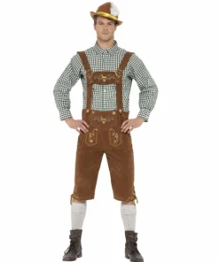 Smiffys Mensc Traditional Deluxe Hanz Bavarian Costume