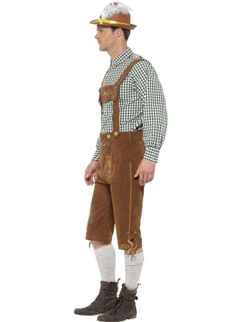 Smiffys Mensc Traditional Deluxe Hanz Bavarian Costume 4 Smiffys Mensc Traditional Deluxe Hanz Bavarian Costume