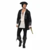 Smiffys Mensc Mens Buccaneer Pirate Jacket