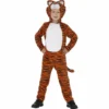 Smiffys Animals Tiger Jumpsuit Costume, Orange & Black 1 Smiffys Animals Tiger Jumpsuit Costume, Orange & Black