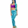 Smiffys Ladiesc Mermaid Leggings