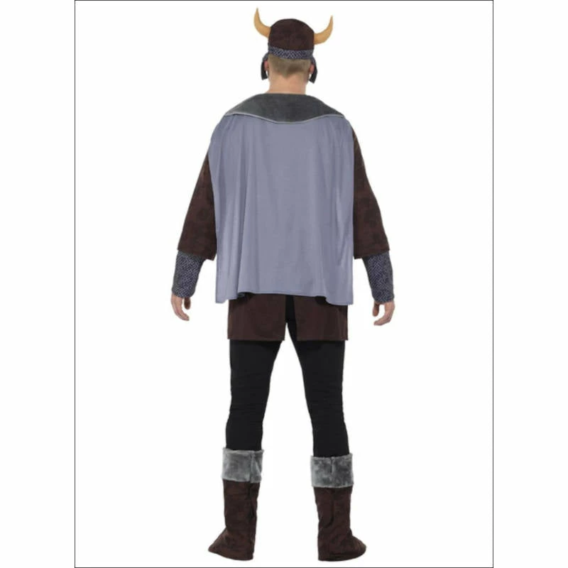 Smiffys Viking Man Costume In Brown Medieval & Historical 5 Smiffys Viking Man Costume In Brown Medieval & Historical