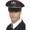 Smiffys Deluxe Military Hat, Black Hats & Headwear