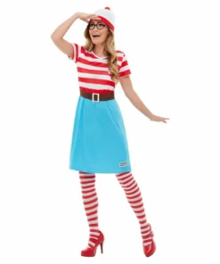 Smiffys Ladiesc Where's Wally - Wenda Ladies Costume