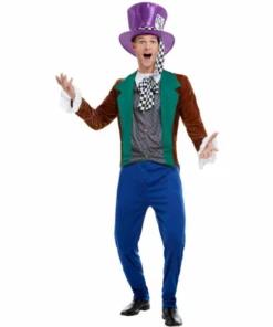 M Distribution Pty Ltd Mensc Mad Hatter Men's Costume - Smiffys