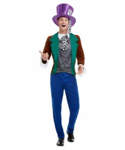 M Distribution Pty Ltd Mensc Mad Hatter Men's Costume - Smiffys