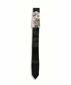 Forum Novelties 50's Skinny Tie-Black/White Accessoriesc