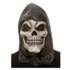 Smiffys Grim Reaper Hooded Skeleton Latex Mask