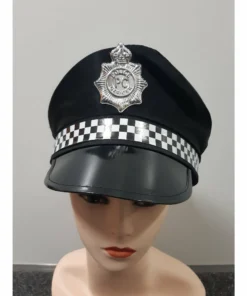 Trademart Accessoriesc Police Hat (Dark Blue)