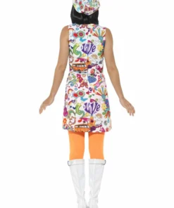 Smiffys 60s Groovy Chick Costume 7 Smiffys 60s Groovy Chick Costume