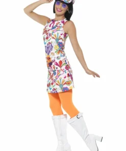 Smiffys 60s Groovy Chick Costume